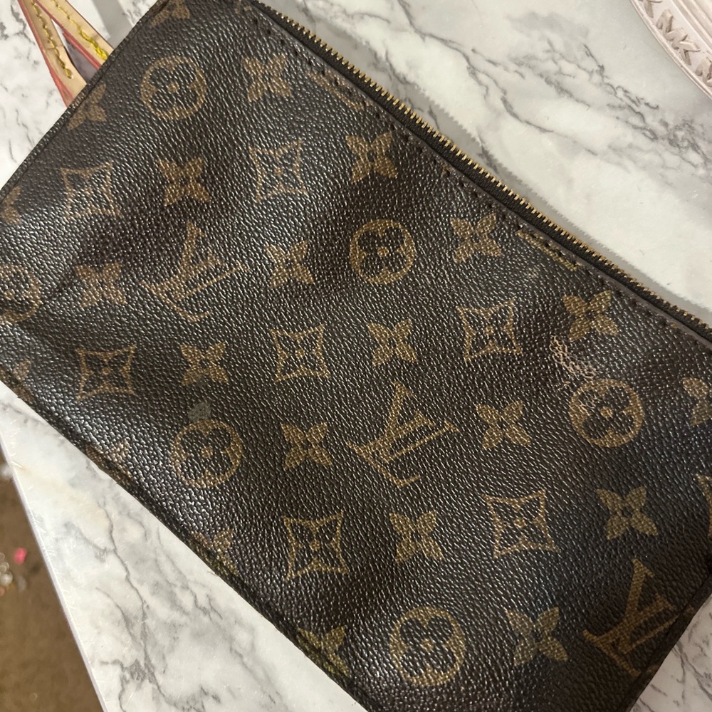 Louis Vuitton Brown Monogram Clutch